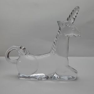 Kosta Boda Glass Unicorn Figurine